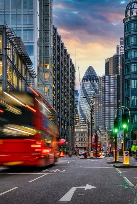 City of London skyline